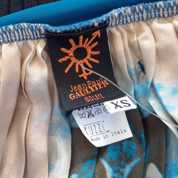 NEW!JEAN PAUL GAULTIER SILK SKIRT - Picture 4 of 7